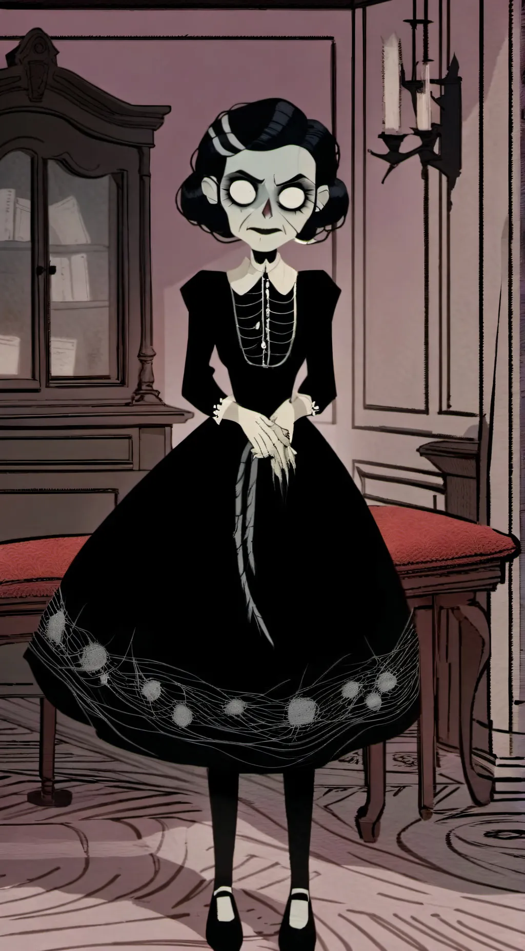 ai character: the other mother background