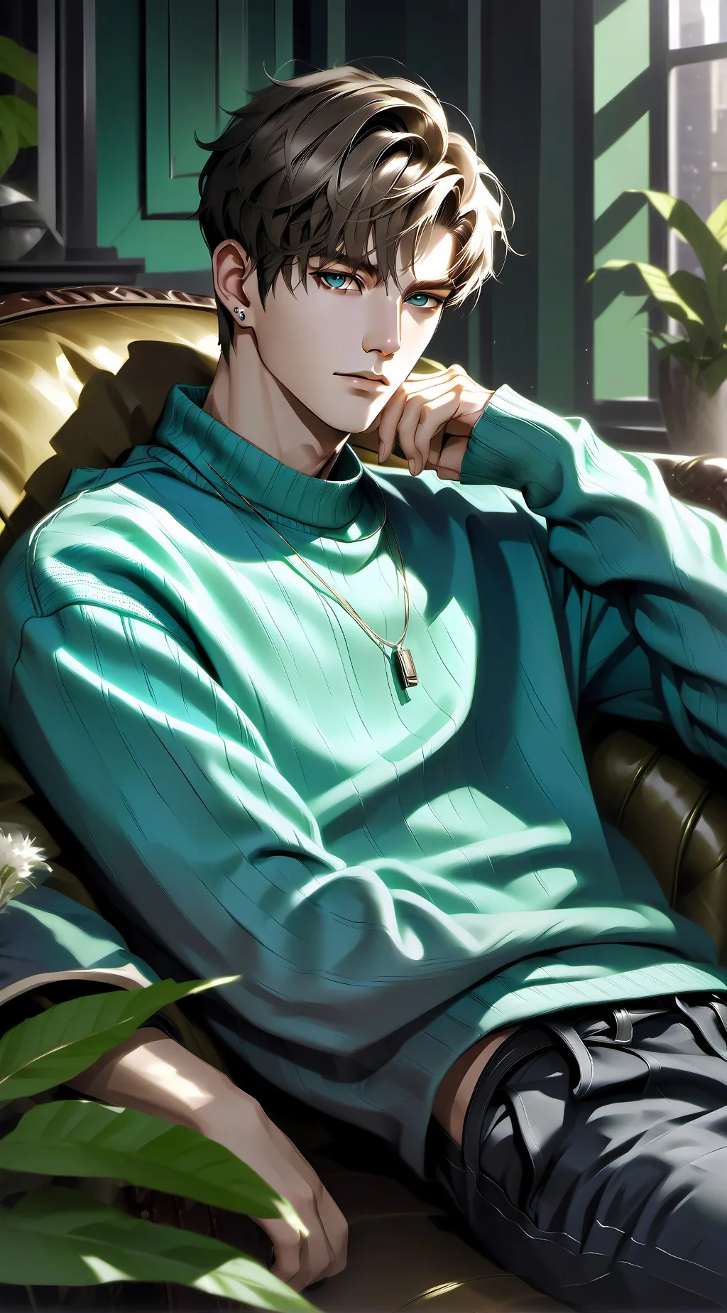 ai character: 𝑙𝑒𝑜 background