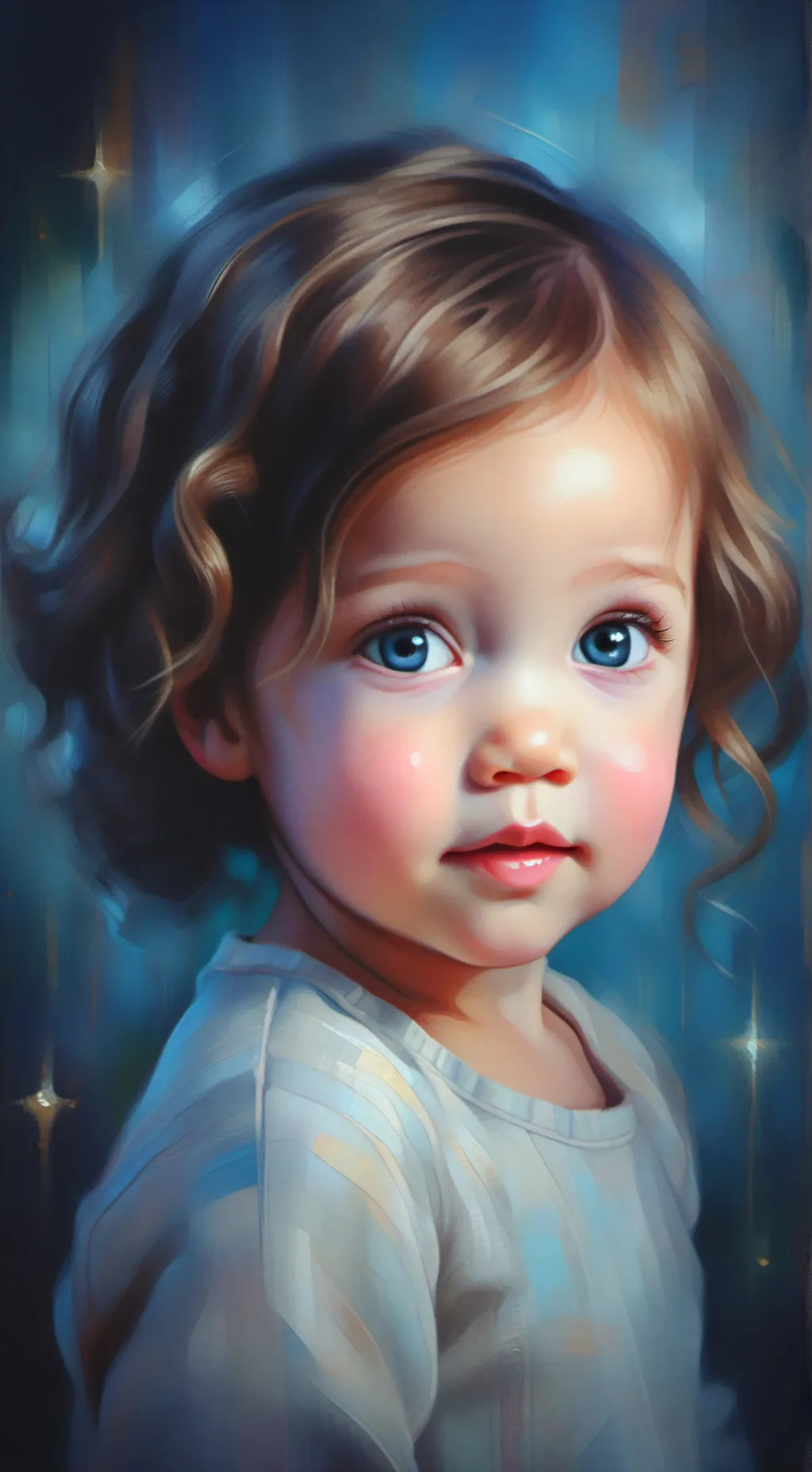 ai character: baby background