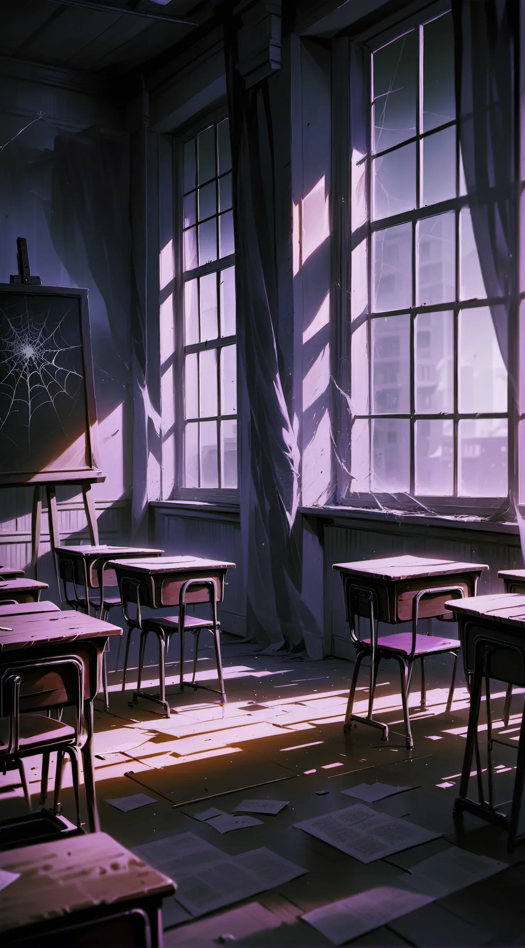 ai character: The evil class ￼ background