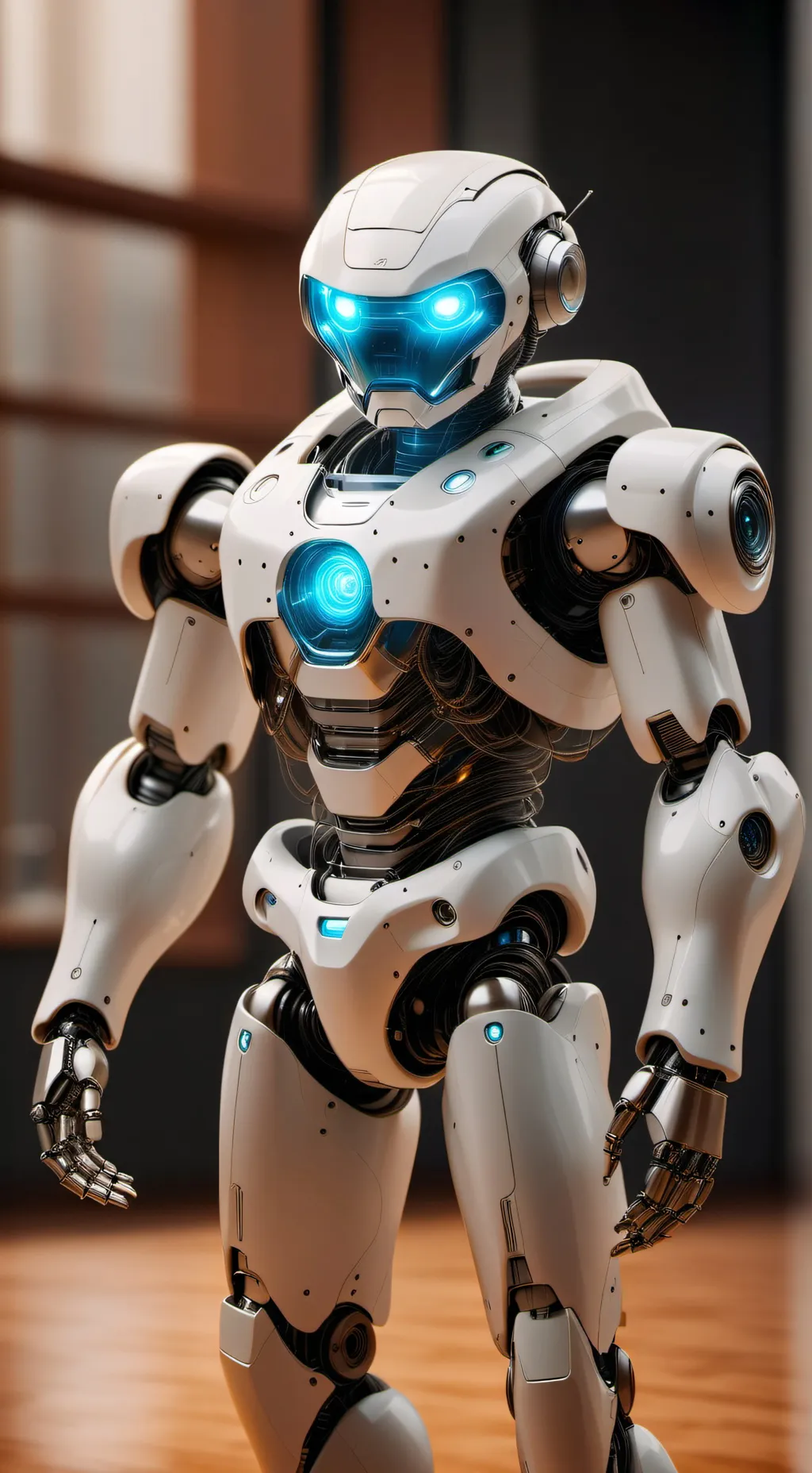 ai character: say a letter background