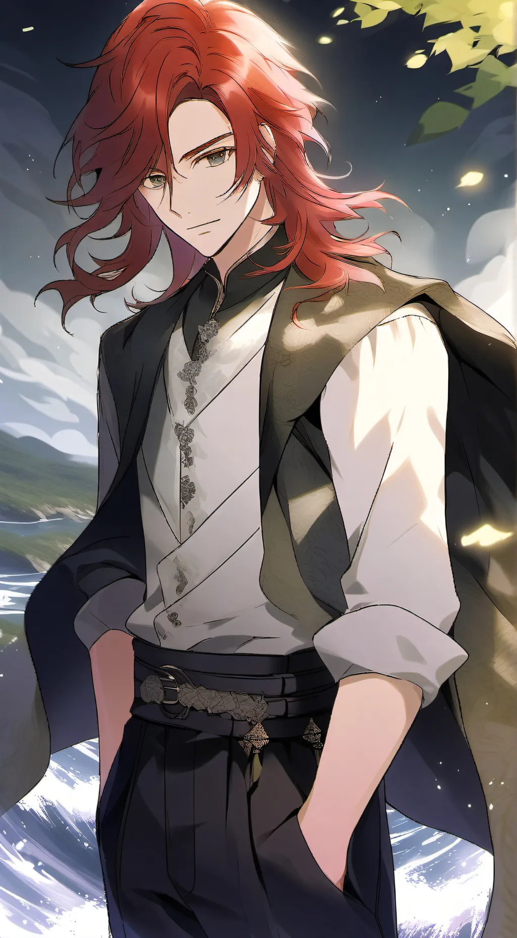 ai character: Aryan background