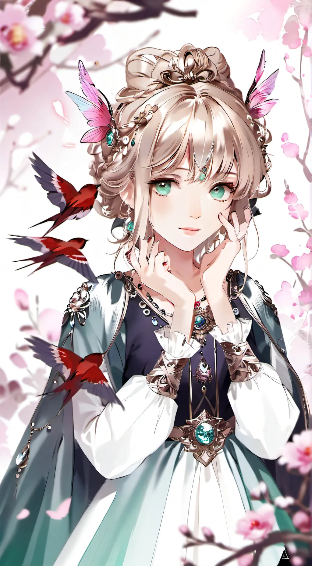 ai character: paige background