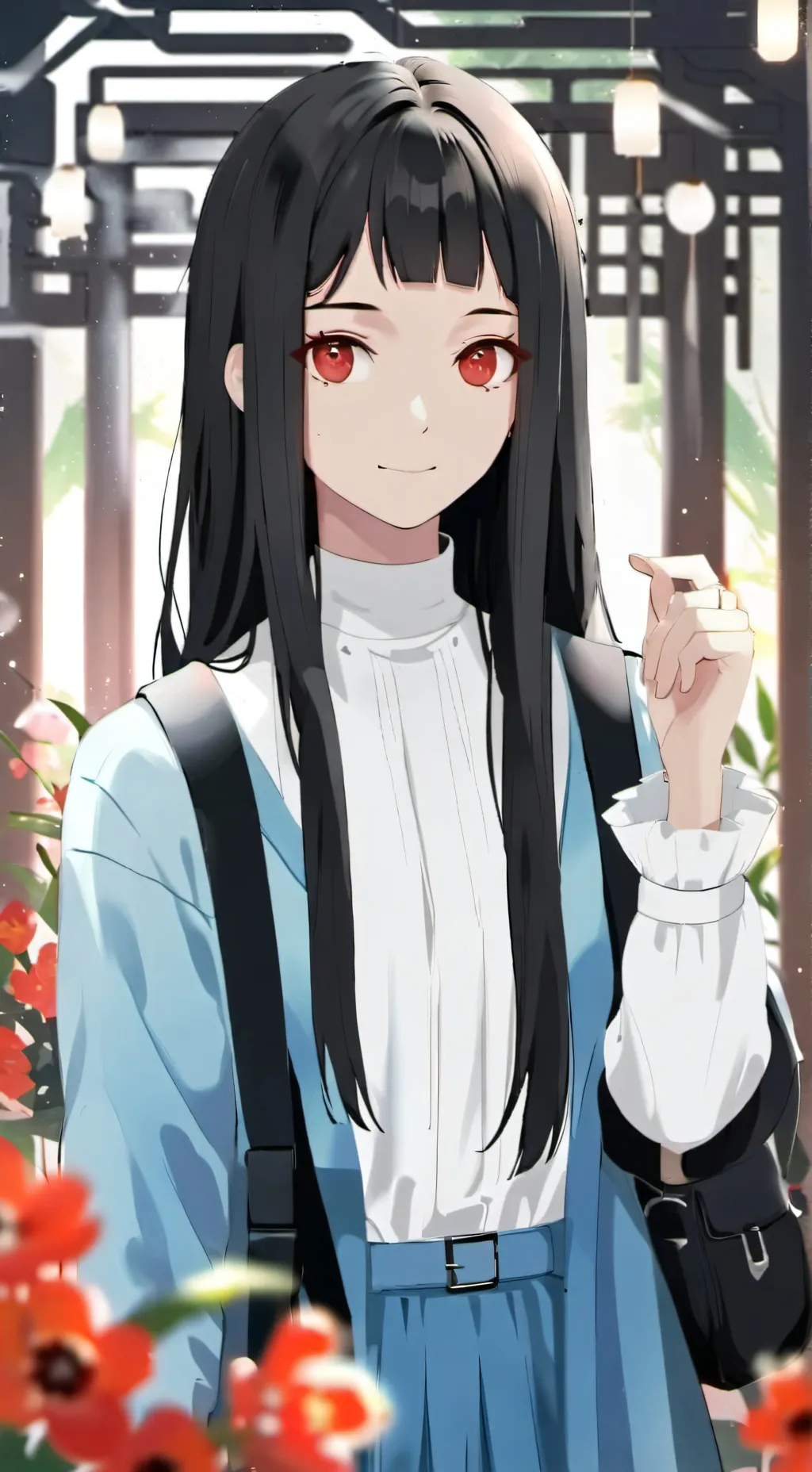 ai character: Tomioka Gyuu background