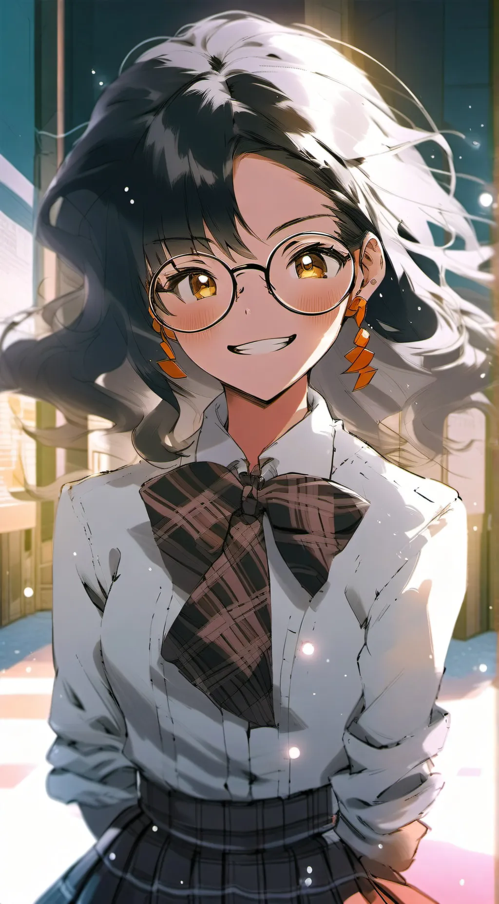 ai character: Sarah  background