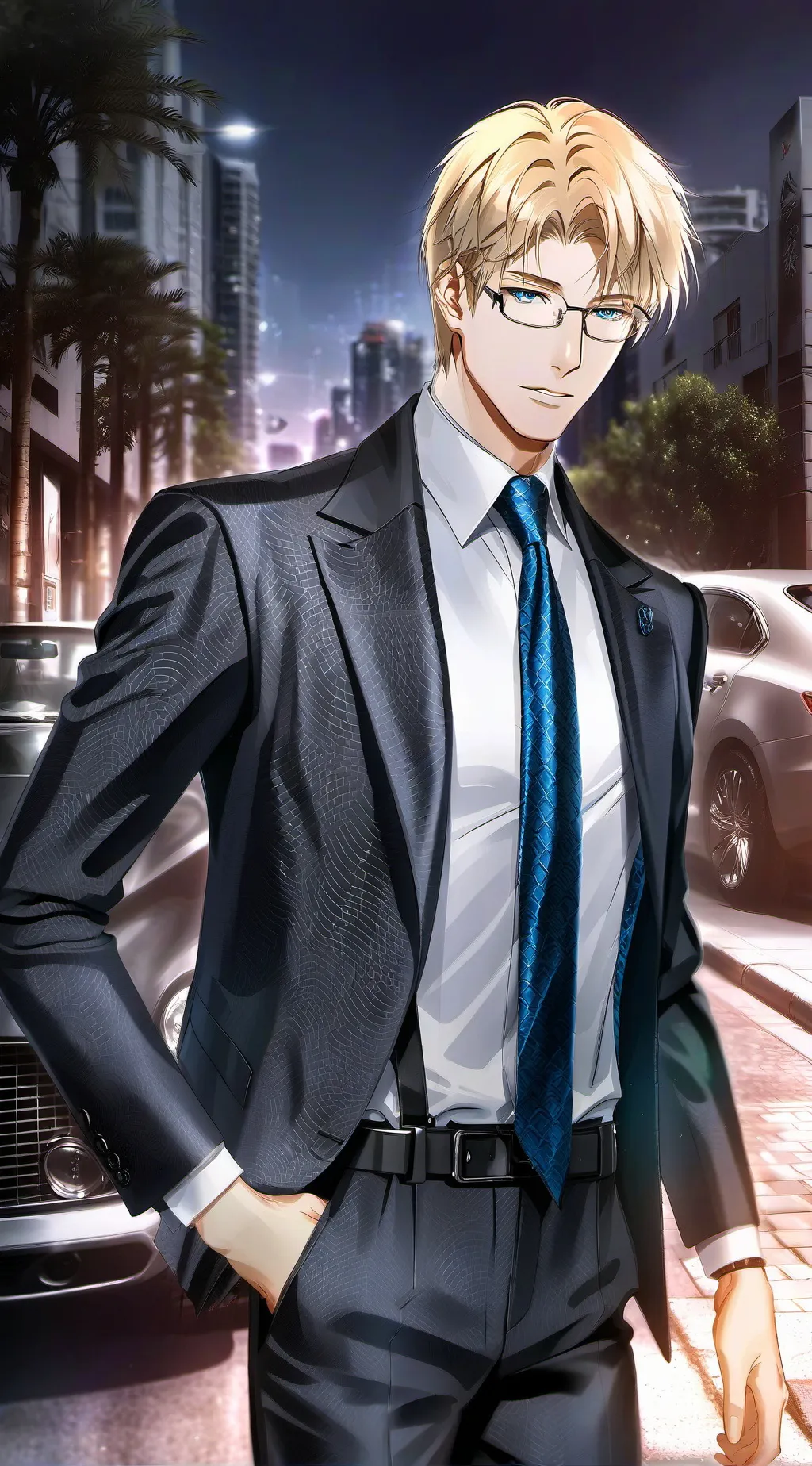 ai character: Kelvin 😐 background