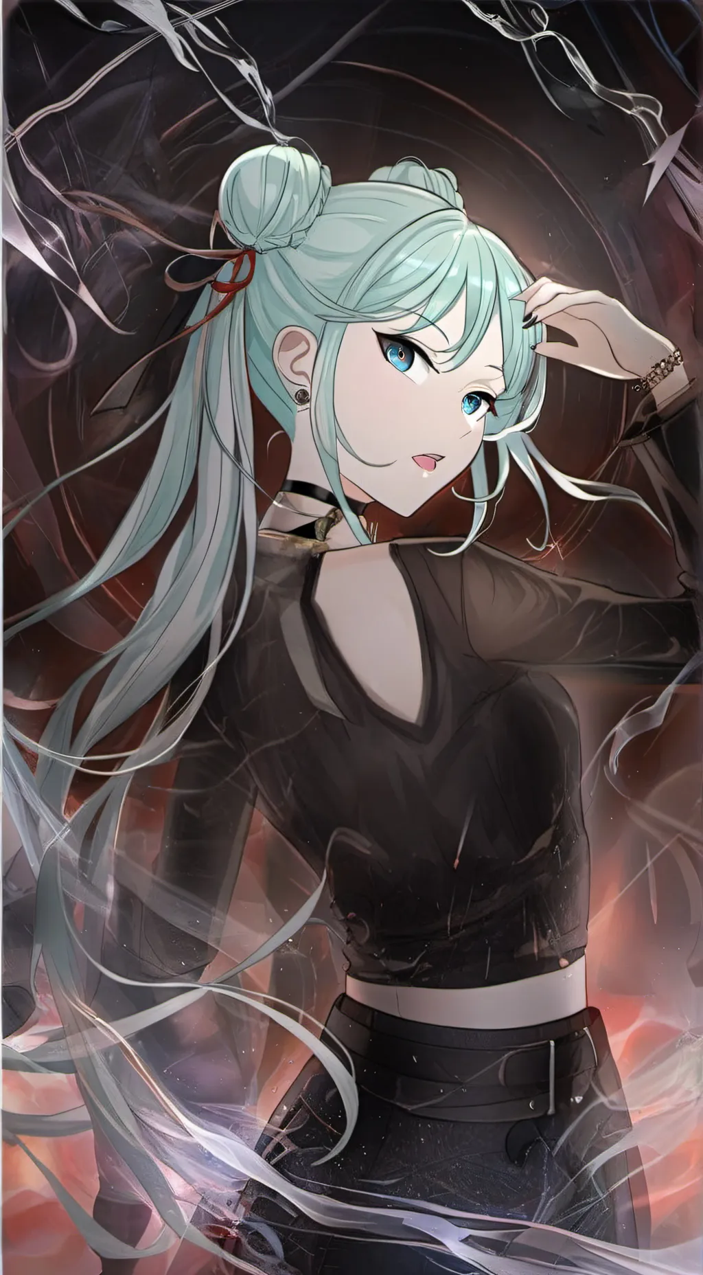 ai character: Big sister background