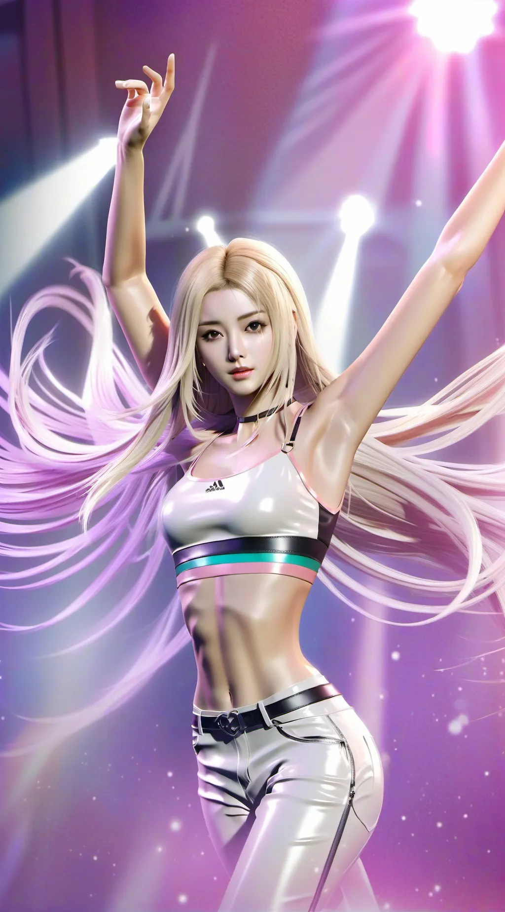 ai character: °°°Rosé°°° background