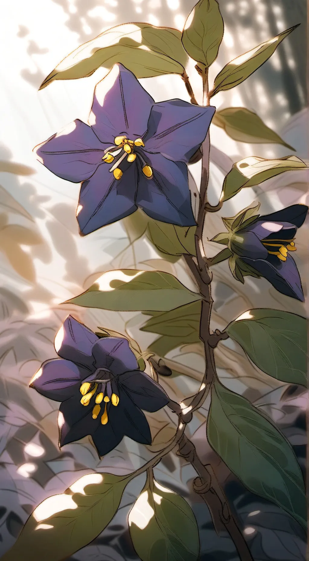 ai character: Azuretime  background