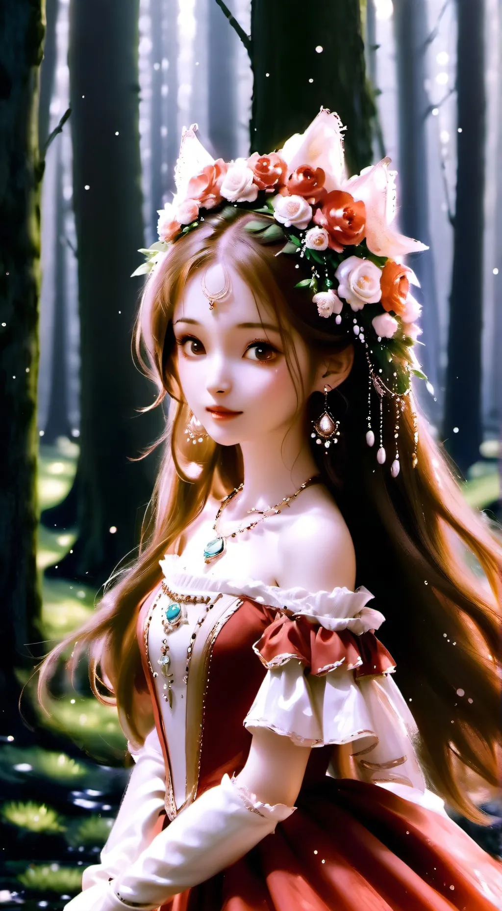 ai character: Foxine background