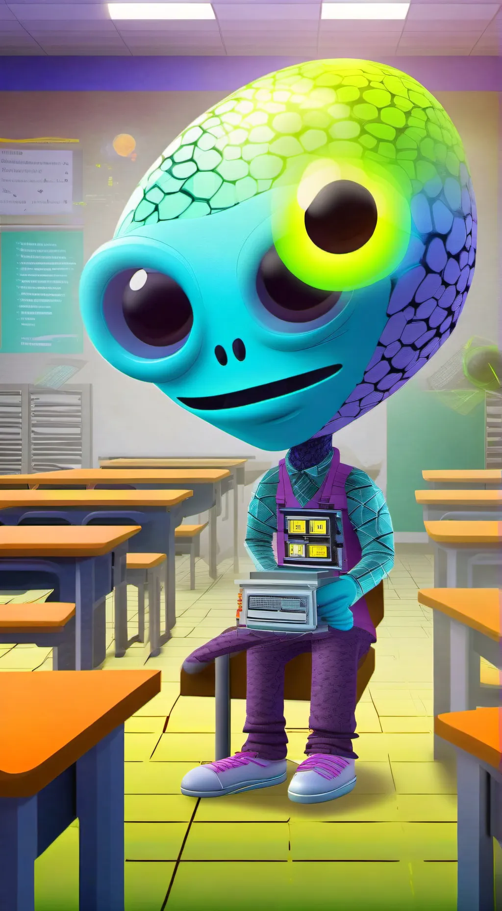 ai character: G'blx background