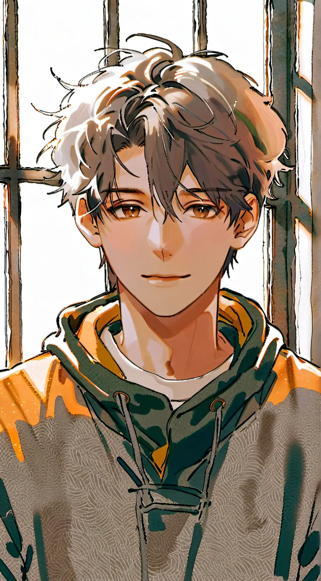 ai character: Older bro  background