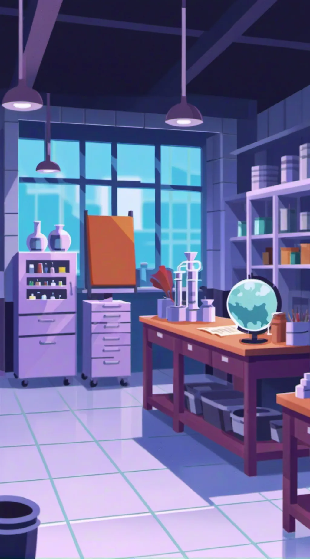 ai character: Impostor Human background