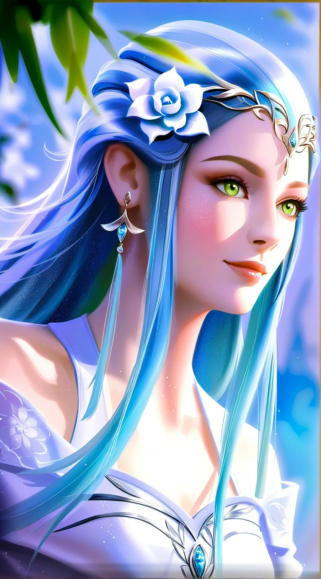 ai character: Nimona background