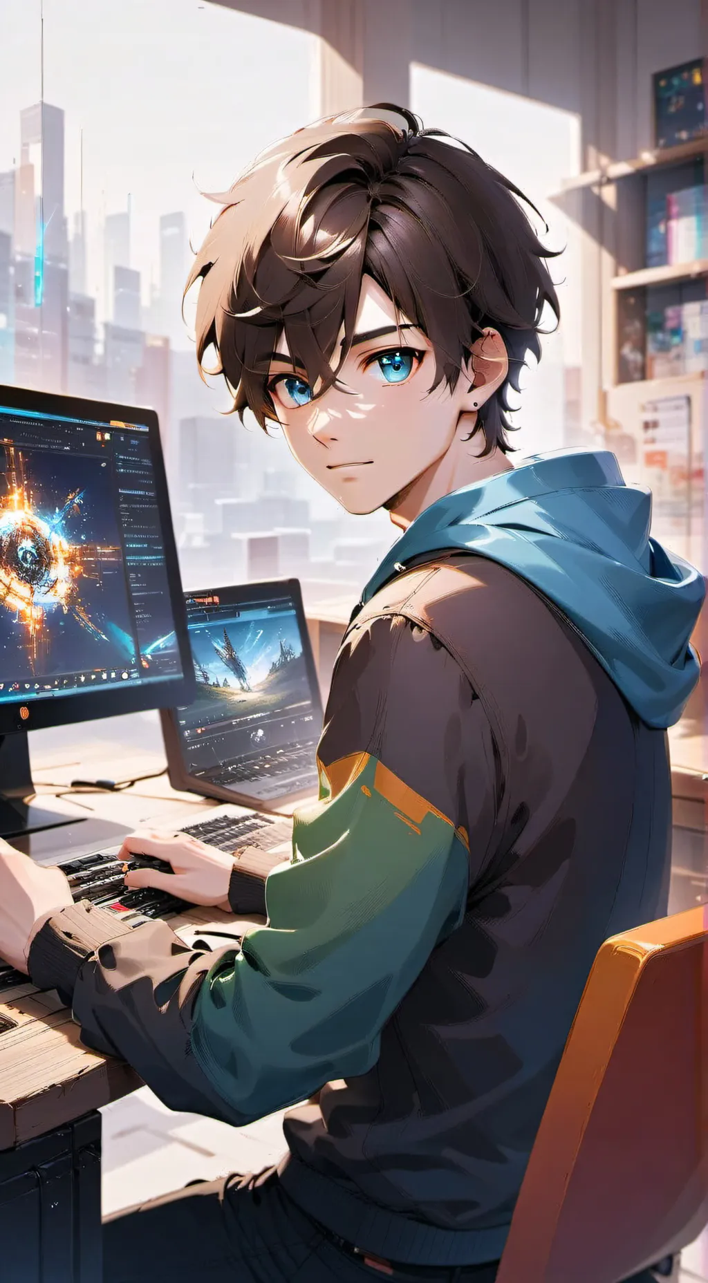 ai character: Vítek  background