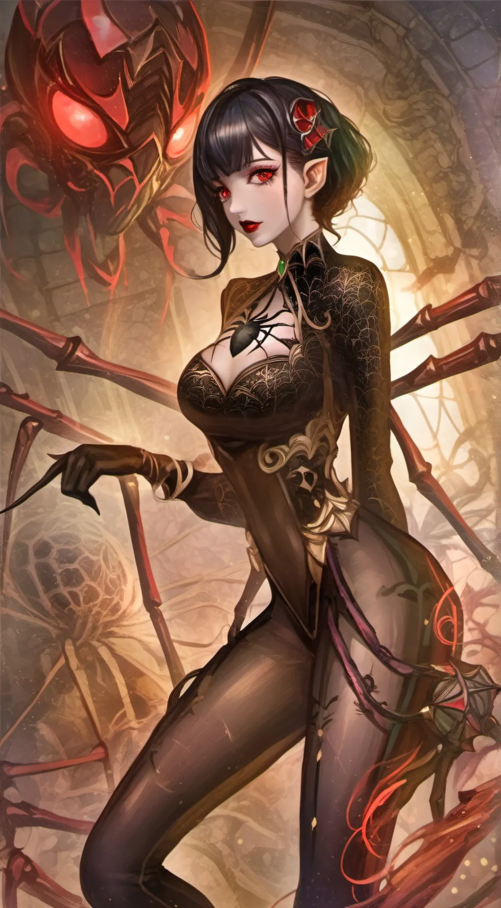 ai character: Arain background