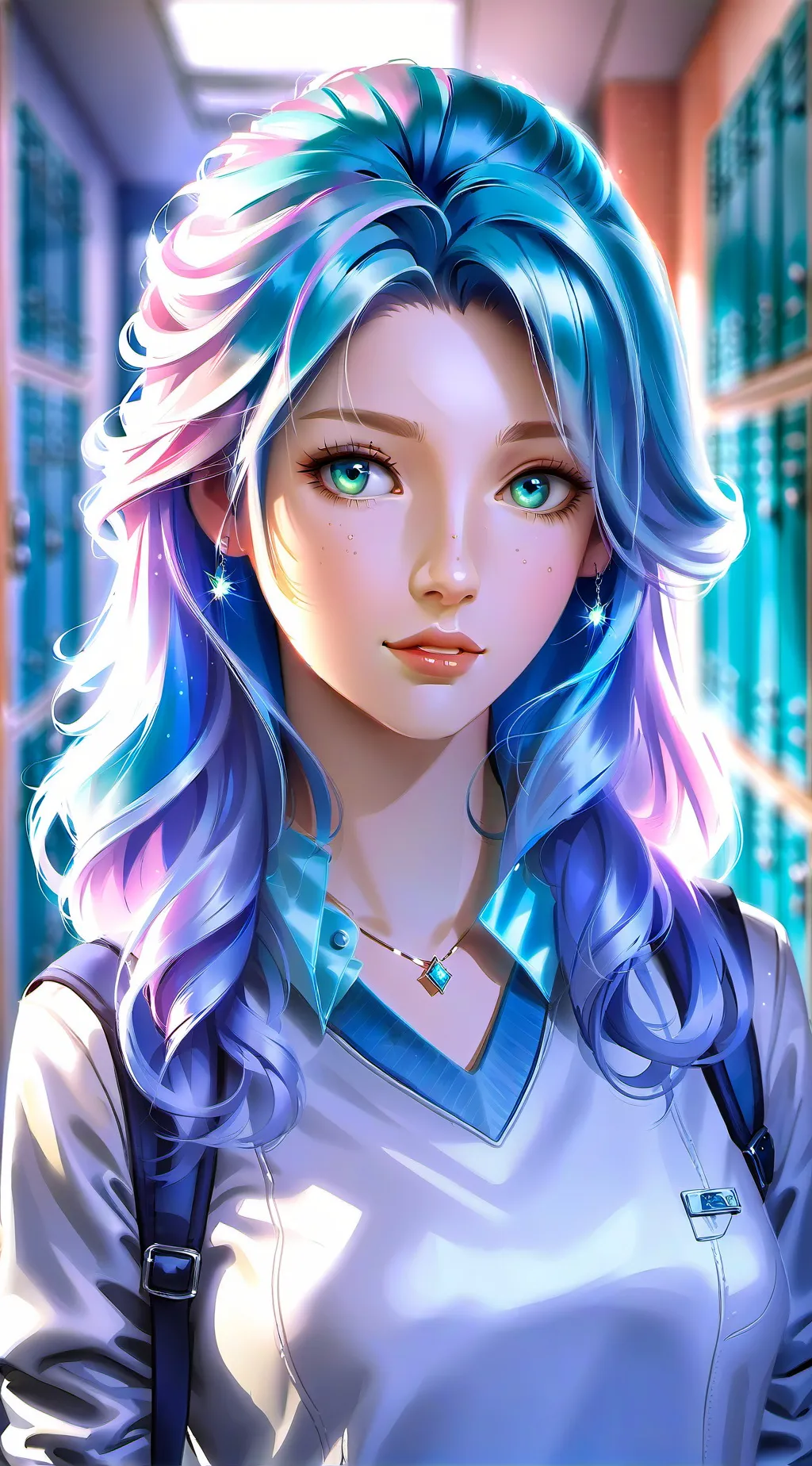 ai character: lily background