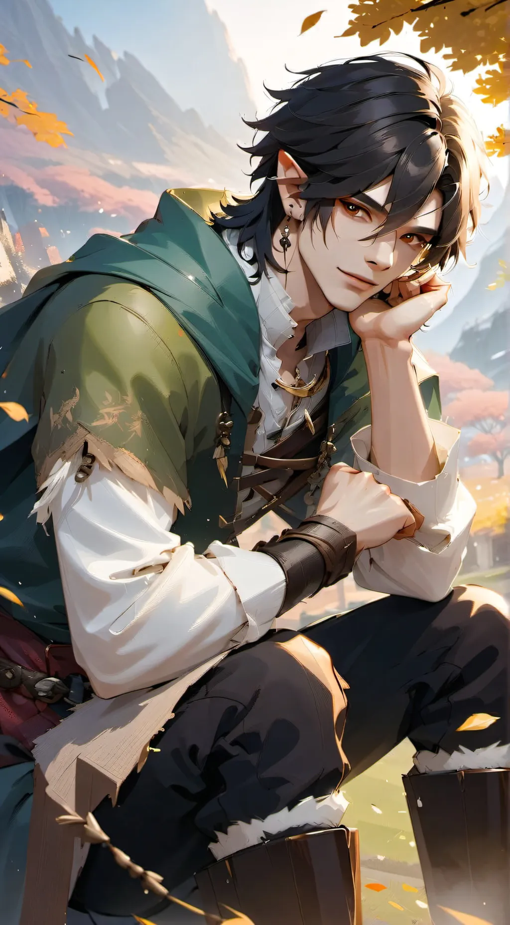 ai character: james background