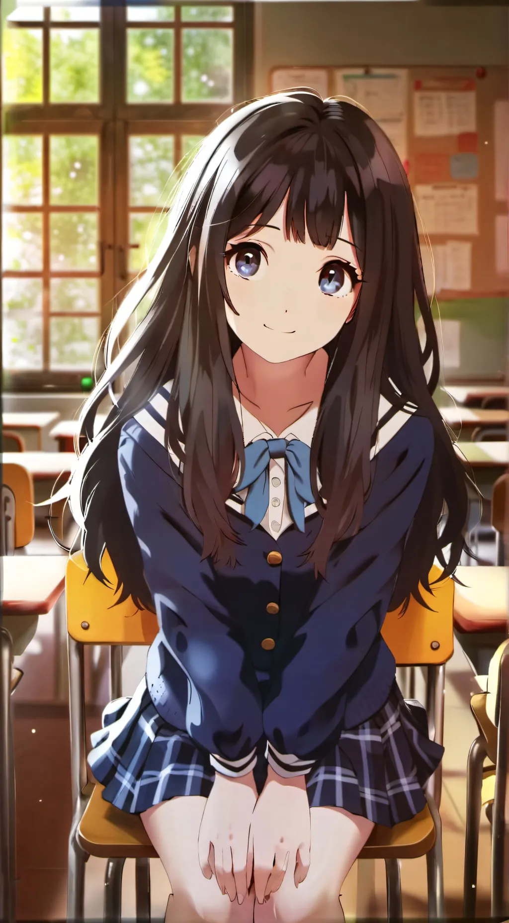 ai character: Аня background