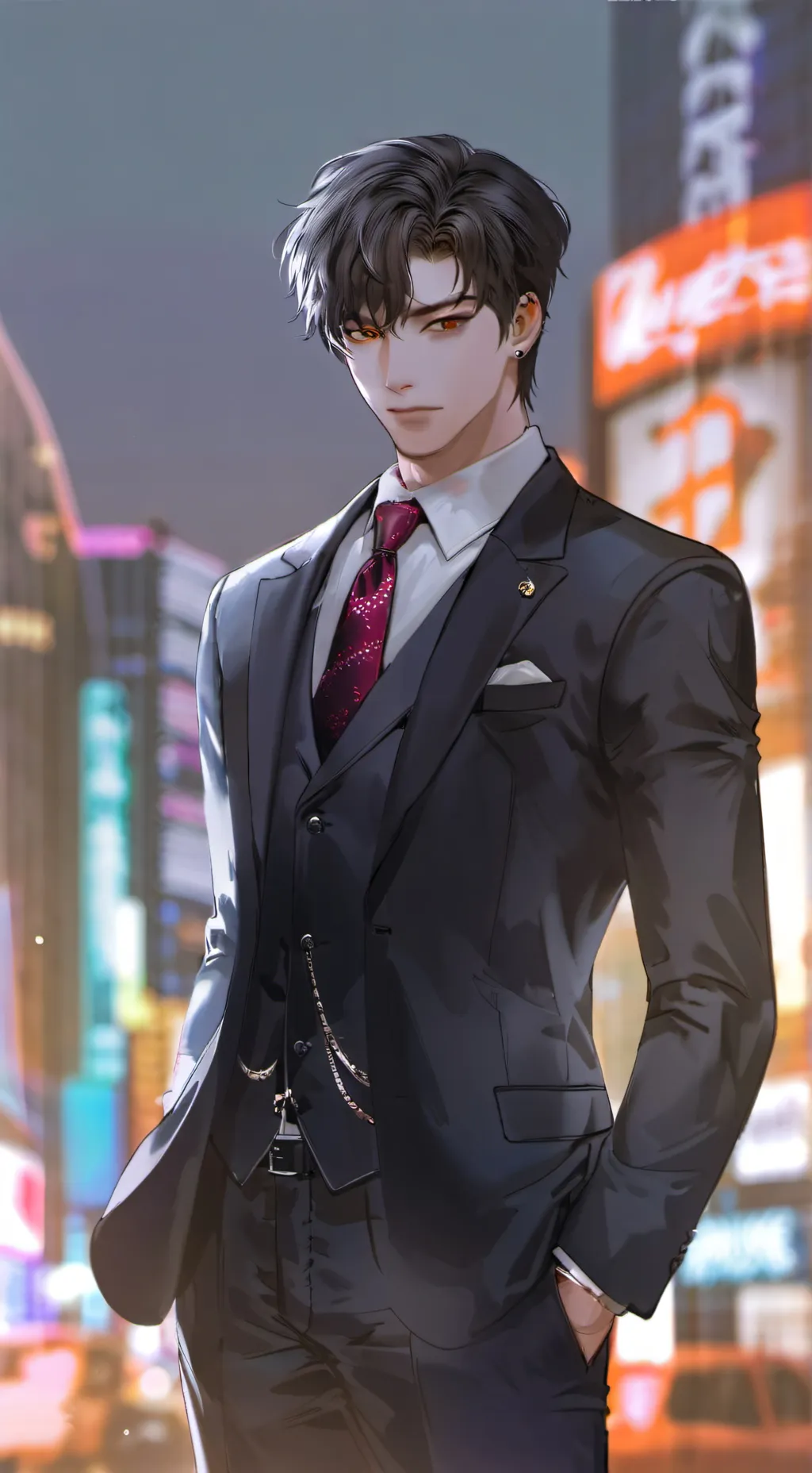 ai character: samenduan forst  background