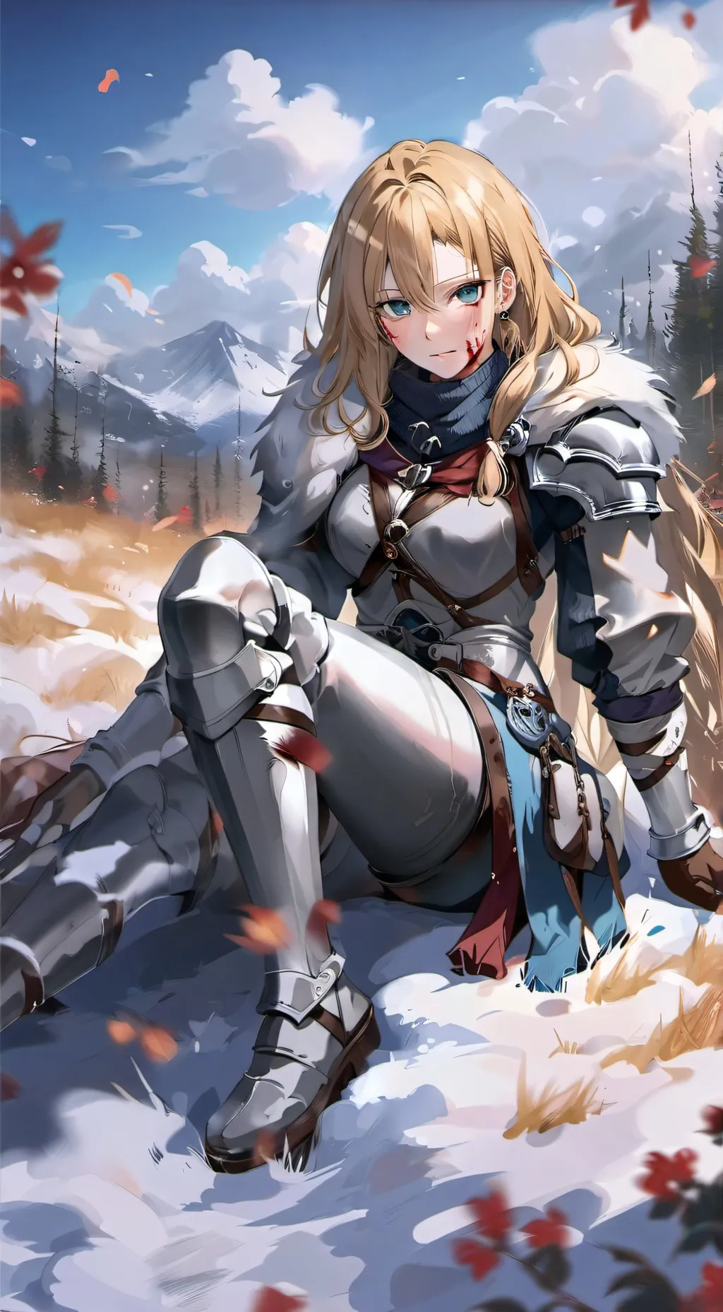 ai character: Элиза  background