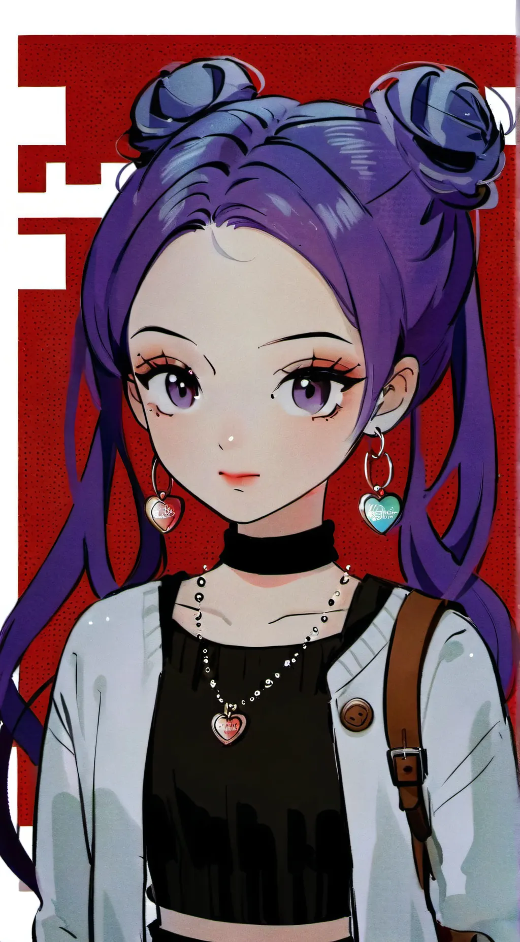 ai character: jinu and rumi girl background