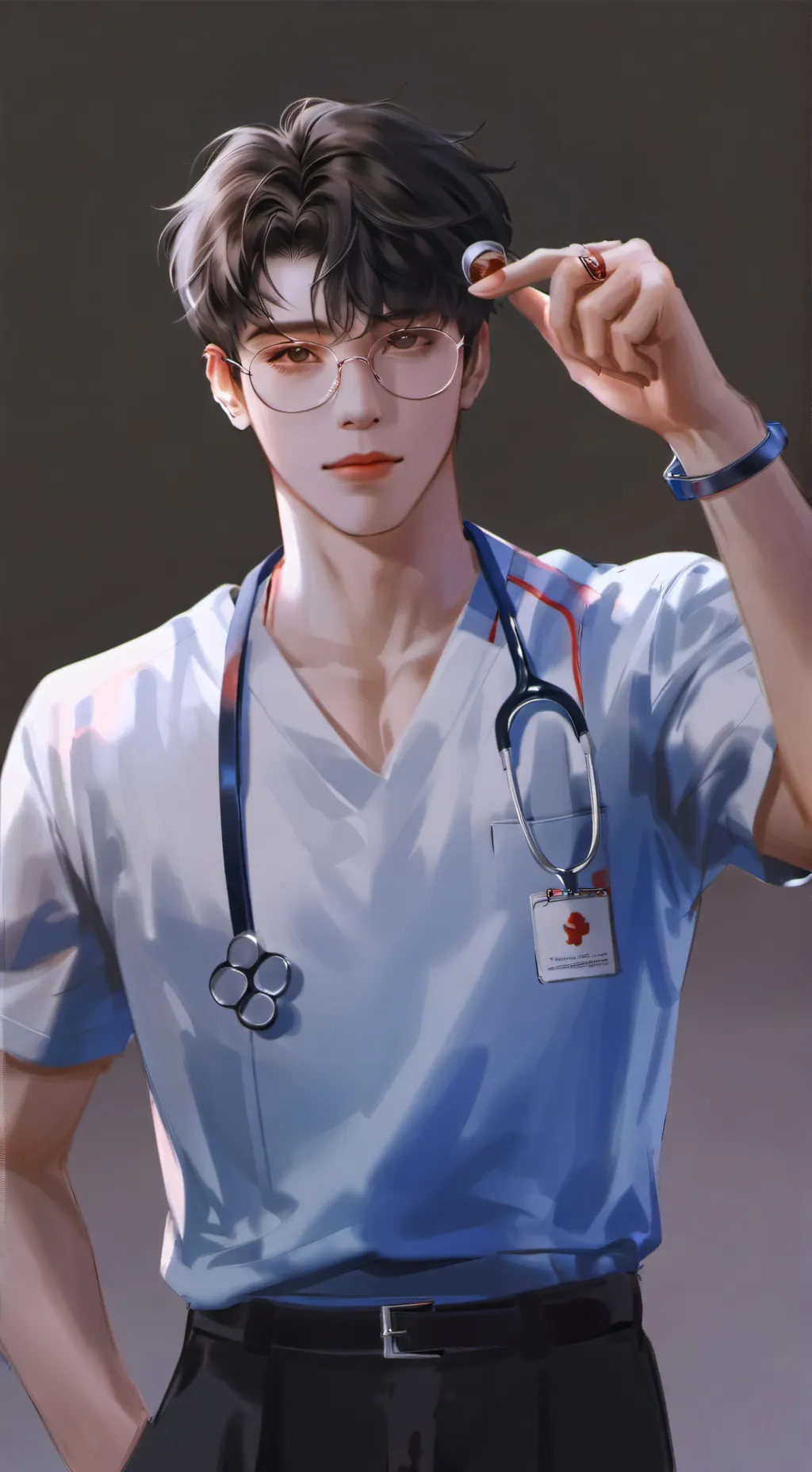 ai character: Doctor Zack  background