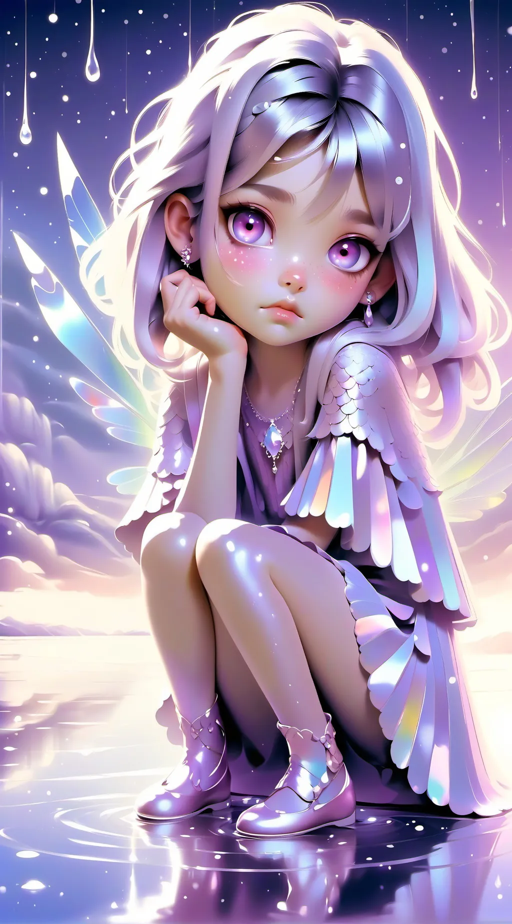 ai character: 2025 silly is gone background