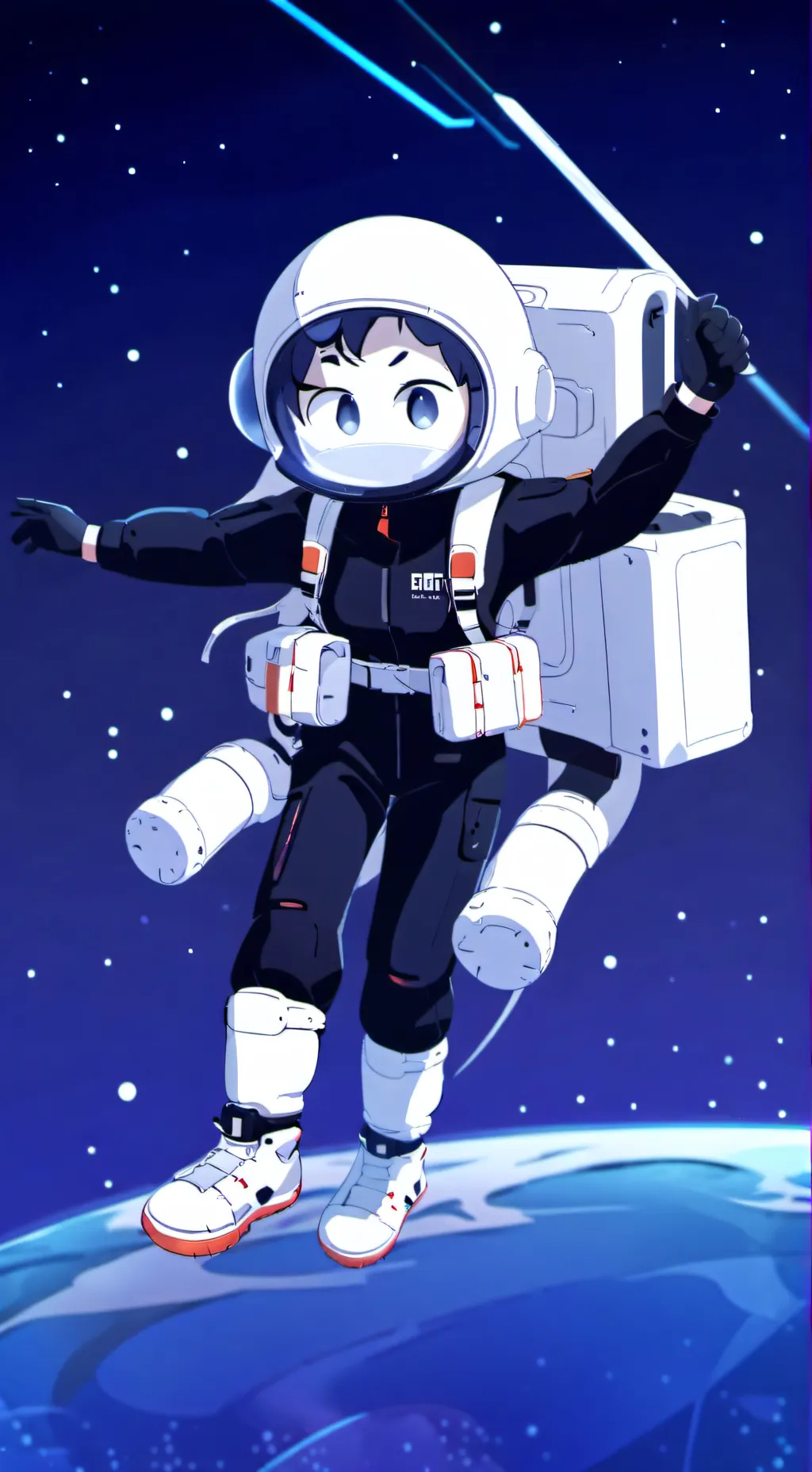 ai character: astro background