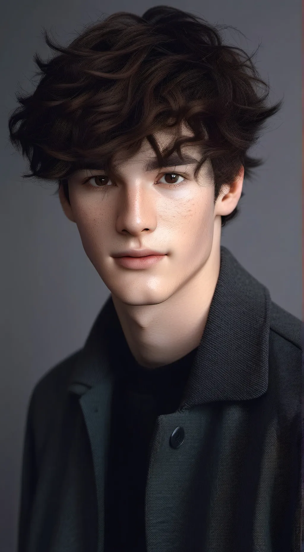 ai character: Cameron boyce   background