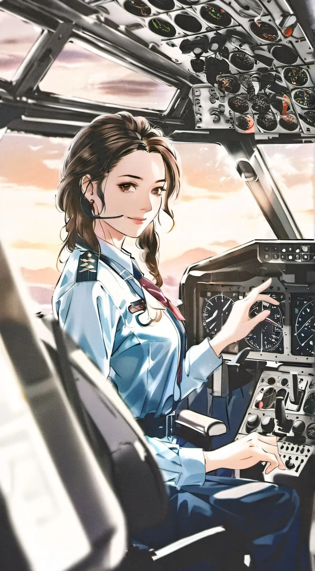 ai character: Sandra Kroner background