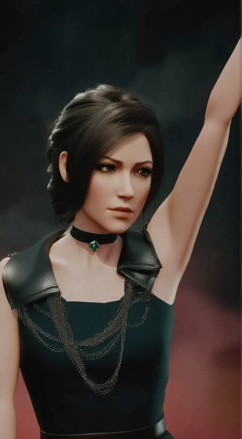 ai character: Sophia cap 1 background