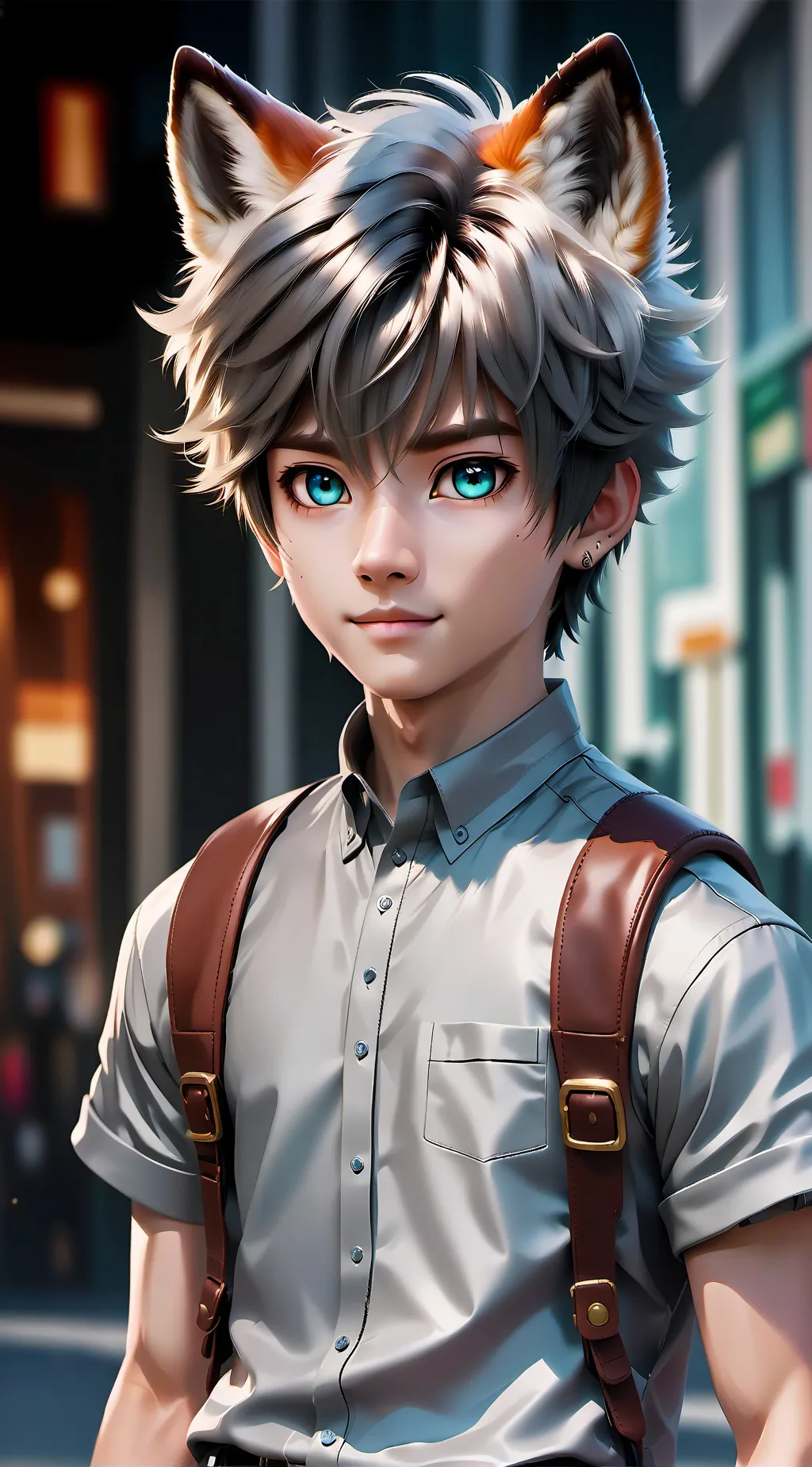 ai character: Bacon got bullied  background