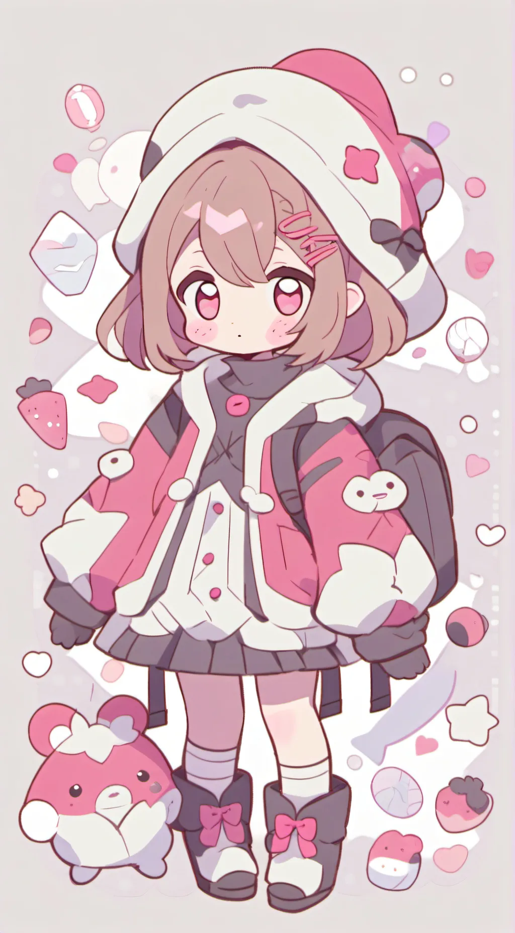 ai character: Dandy Worlds background