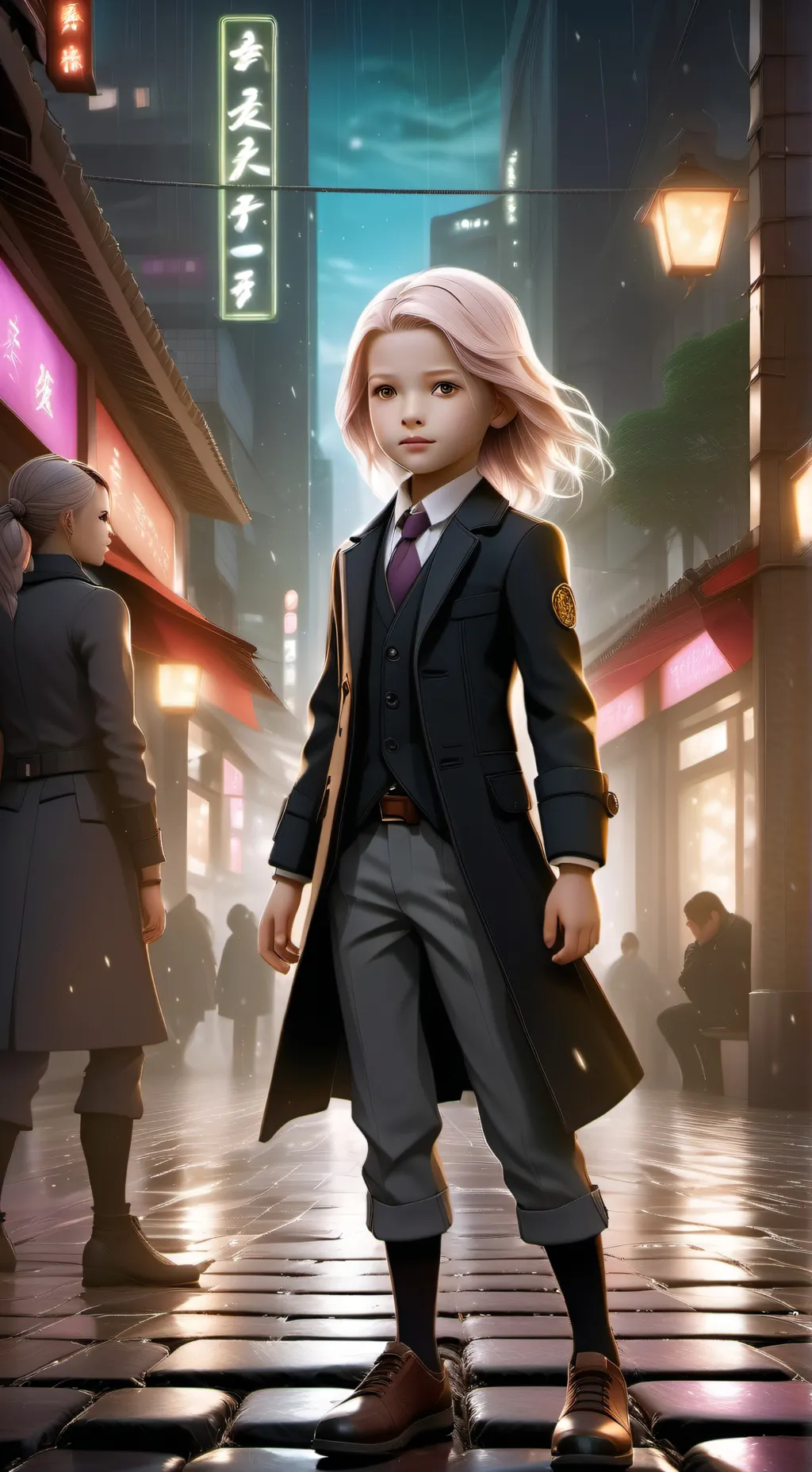 ai character: spy × family background