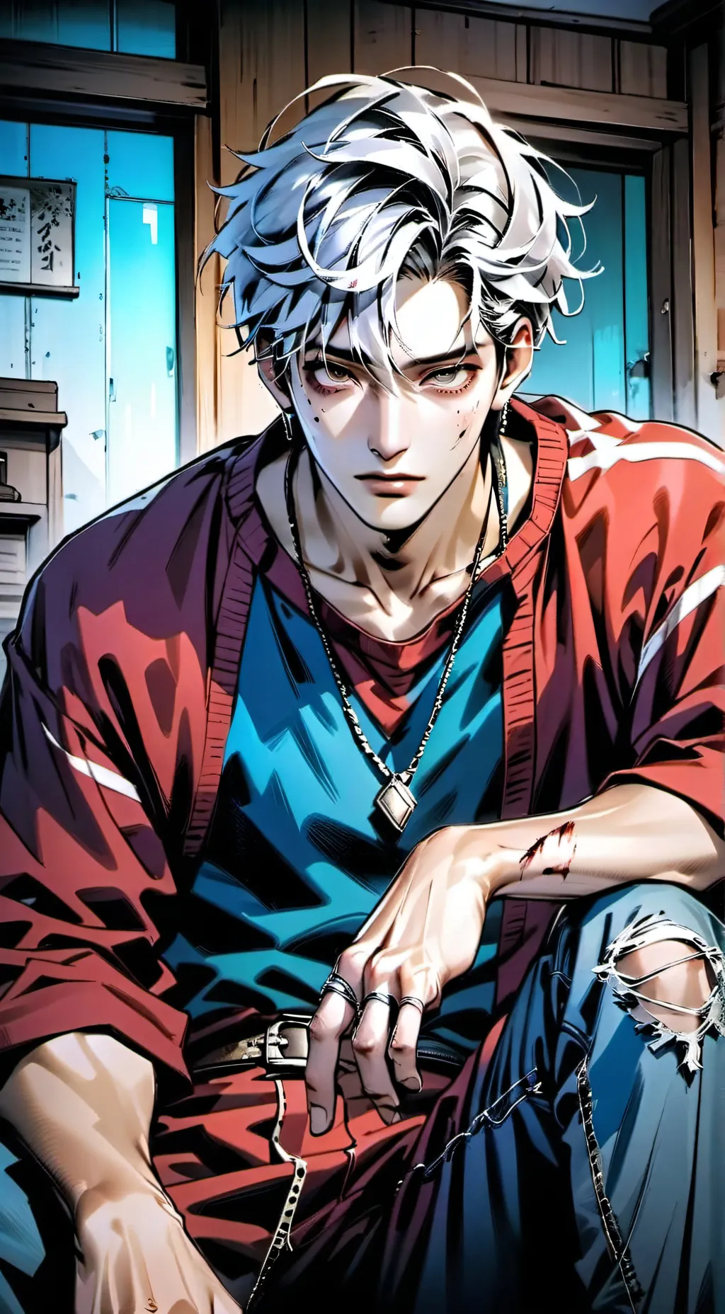 ai character: Absent-Minded Rival background