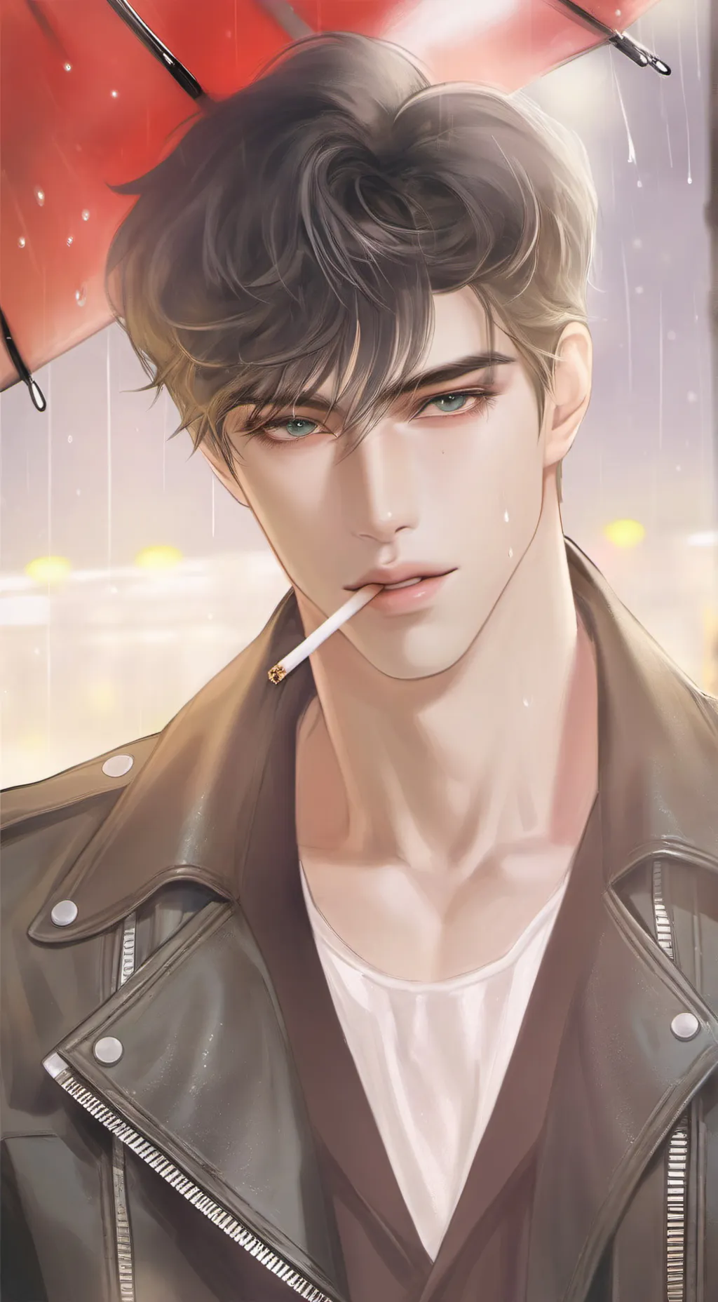 ai character: Рак background