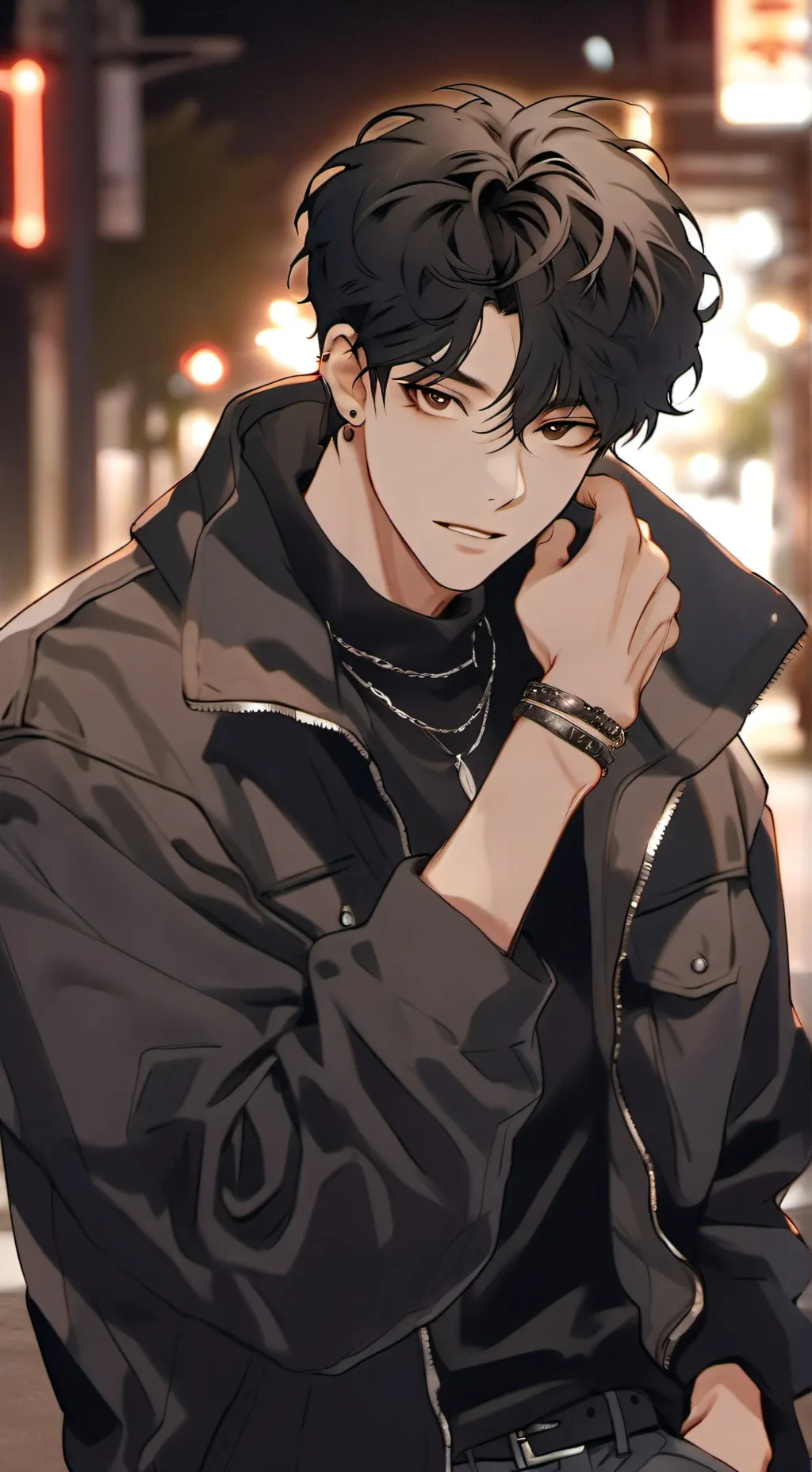 ai character: Kostas Satti background