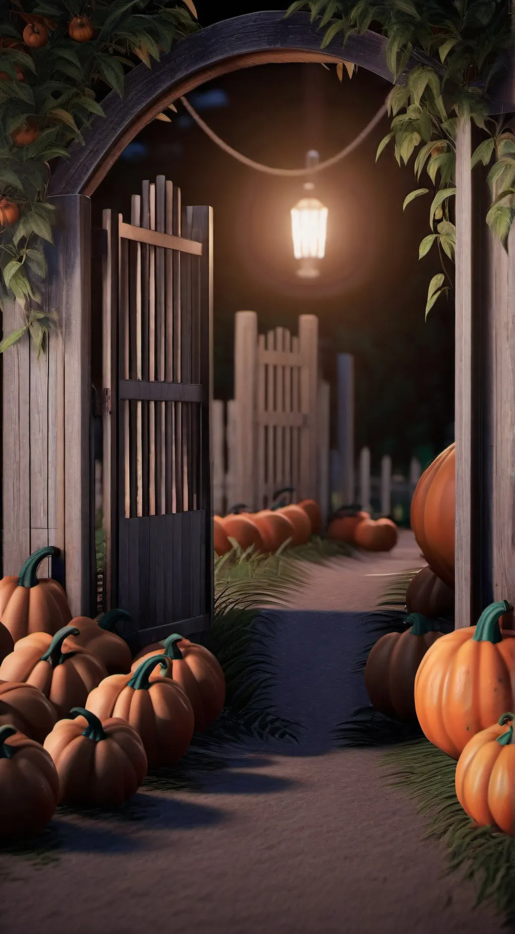 ai character: Anything🎃🦇 background