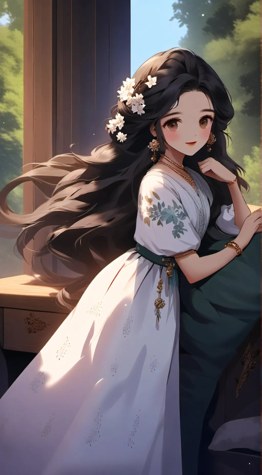 ai character: lilly  background