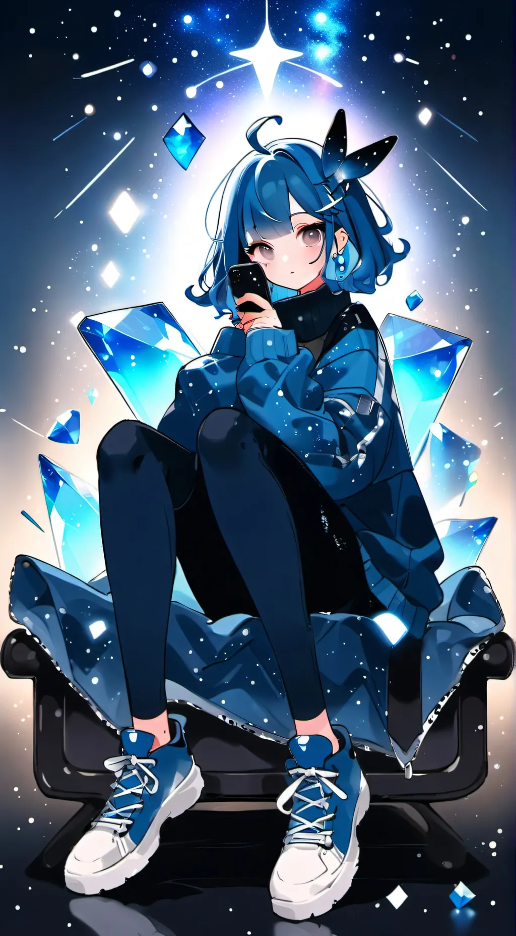 ai character: Sprunki loves you background