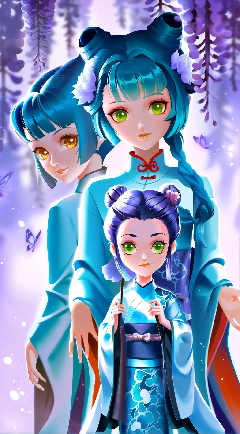 ai character: AoixShinobuxmitsur background