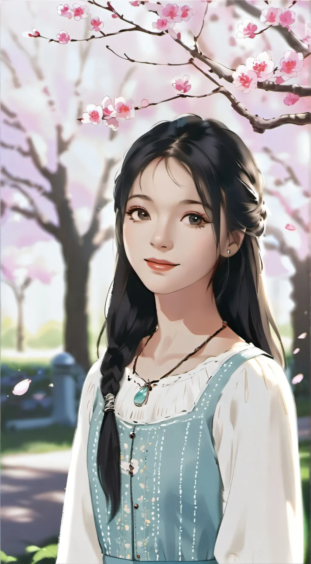 ai character: ￼Mira background