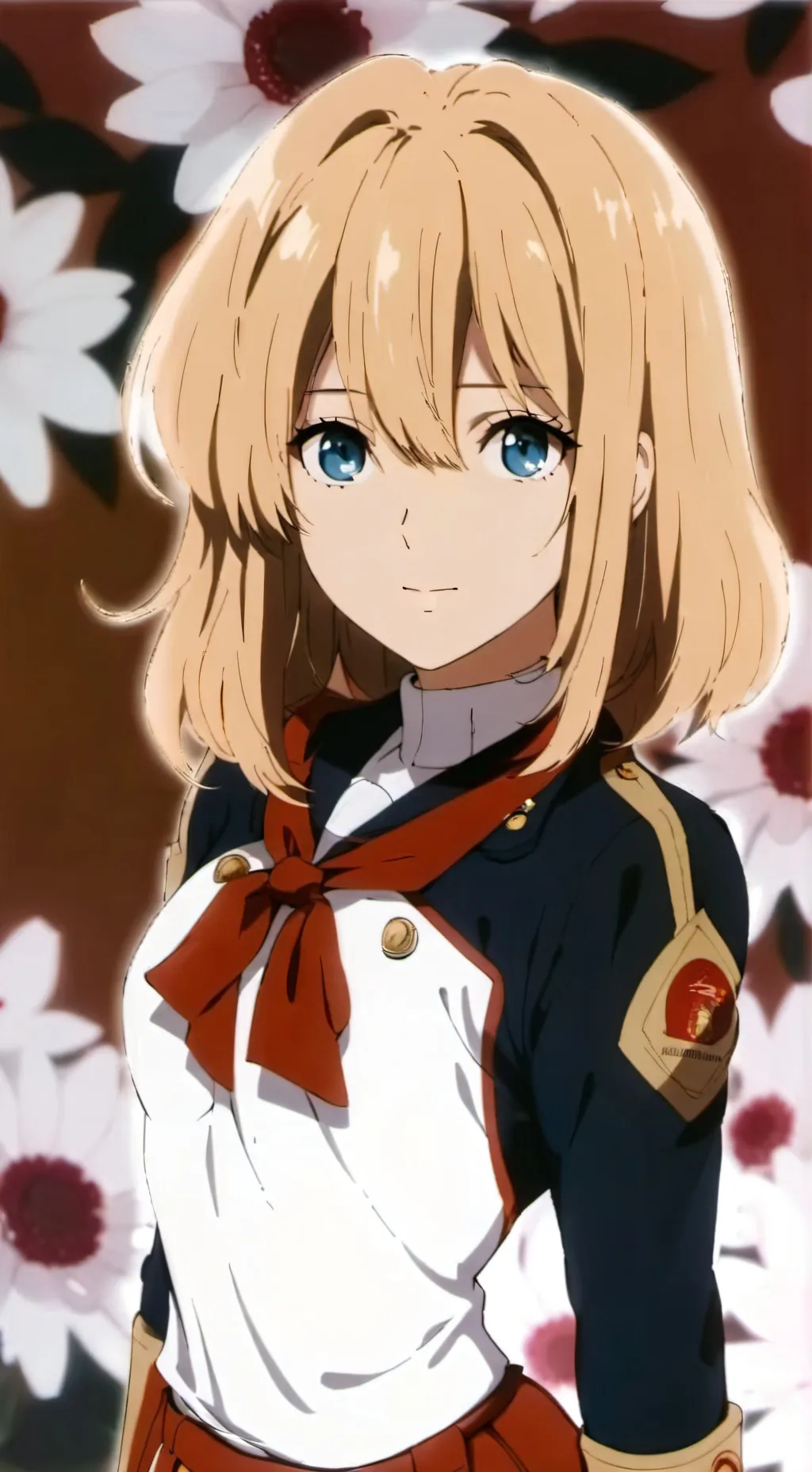 ai character: Amber Grinberryal background