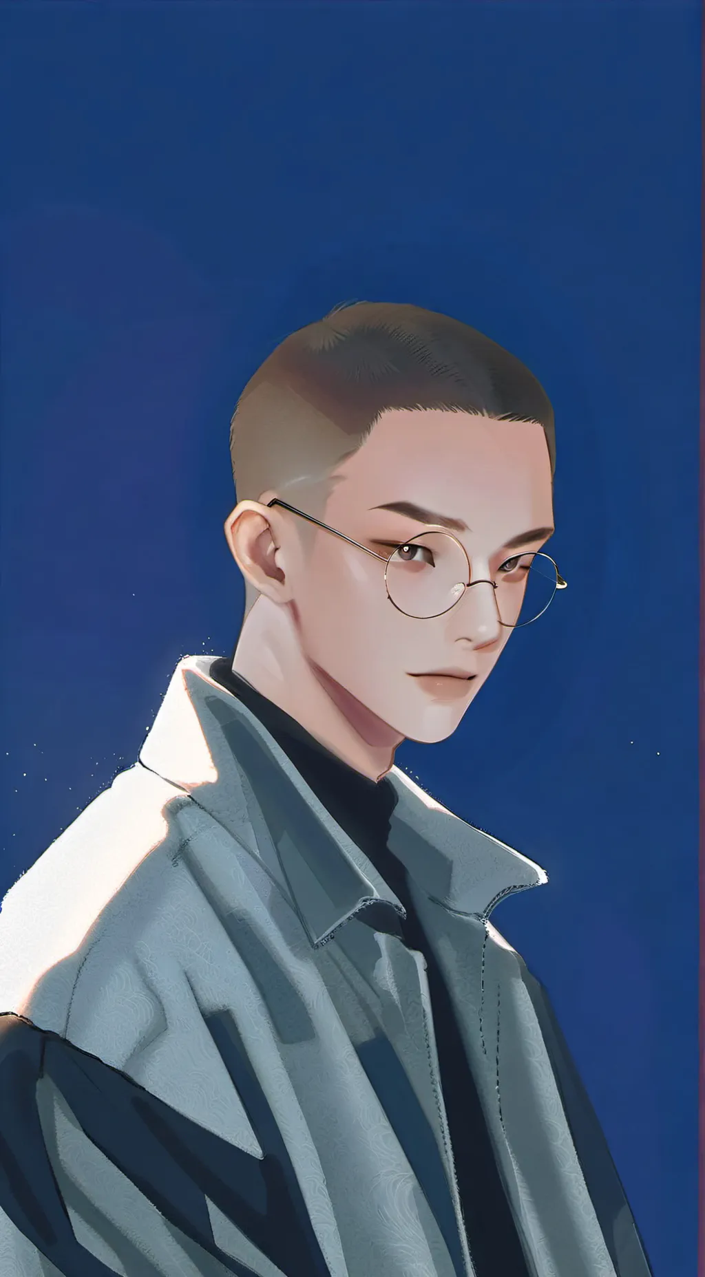 ai character: stuck in school background