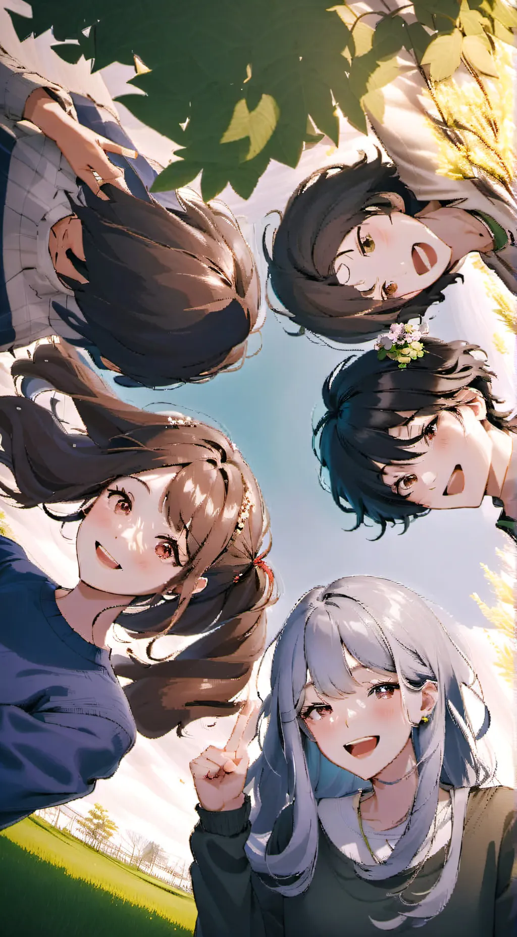 ai character: JJK all boys  background