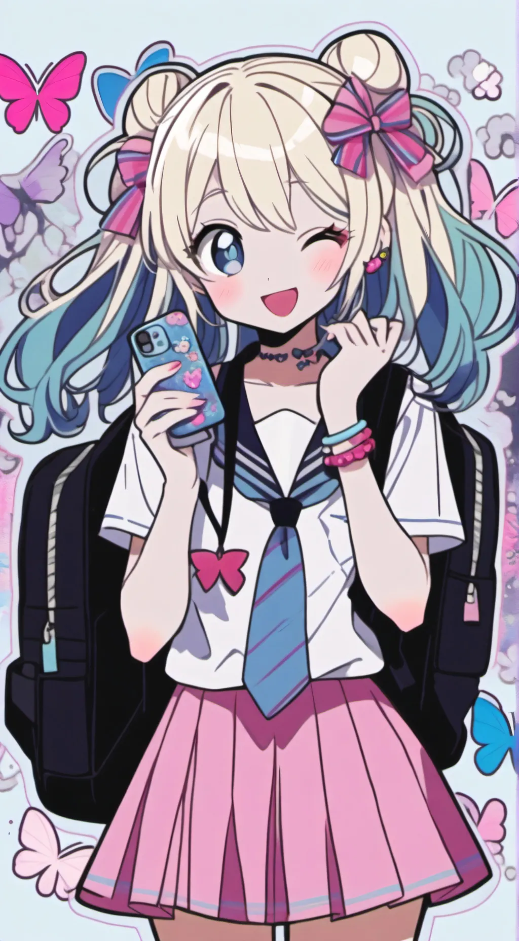 ai character: Musume Ronshaku background