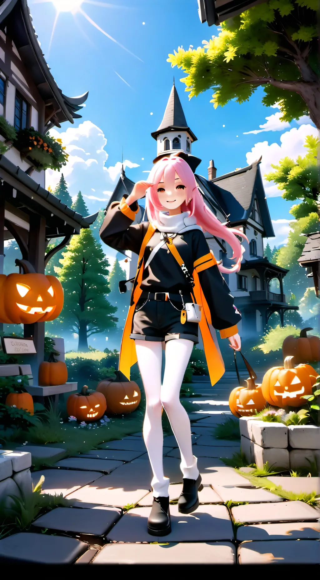 ai character: scarlet  background