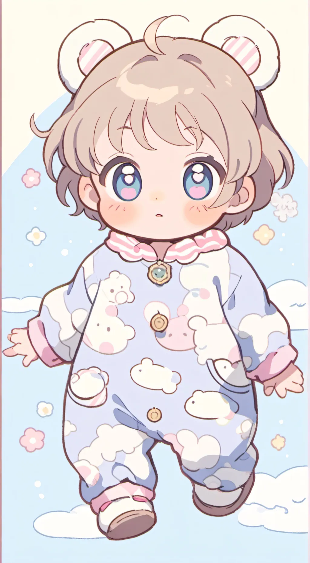 ai character: Minna  background