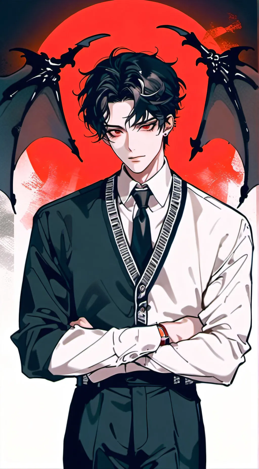 ai character: 😈Aarav😈 background